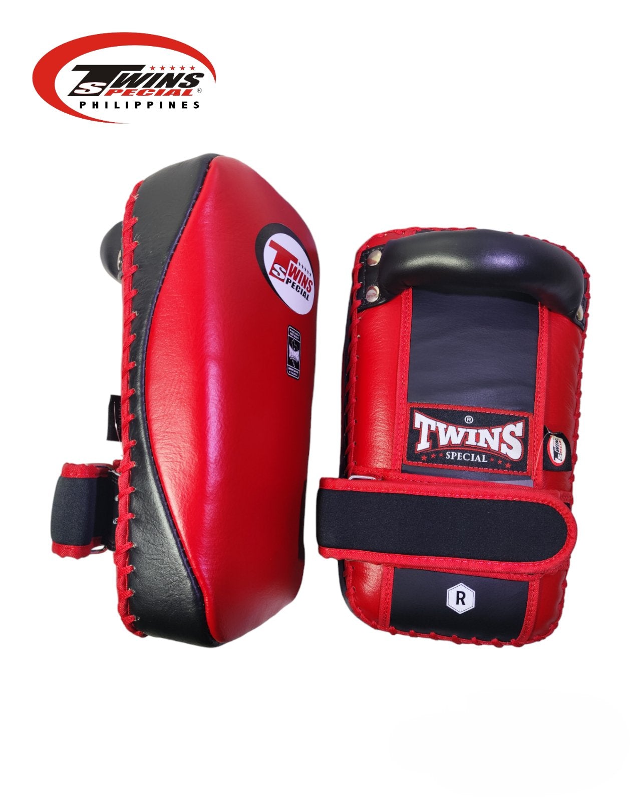 TWINS SPECIAL KPL14 Genuine Leather Muaythai Kick Pads Small