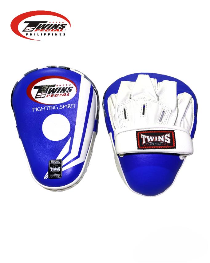 TWINS SPECIAL FPML10 Genuine Leather Curved Punching Mitts Fighting Spirit