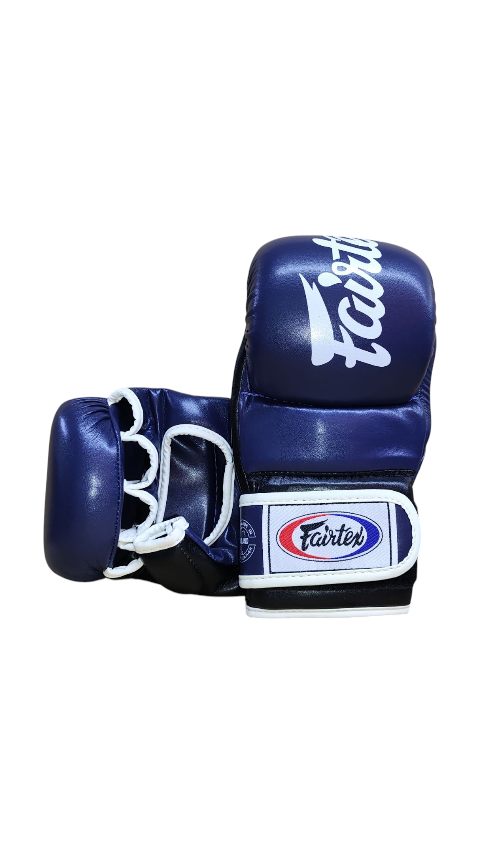 FAIRTEX FGV18 Super Sparring Grappling Gloves (Navy Blue/Black)