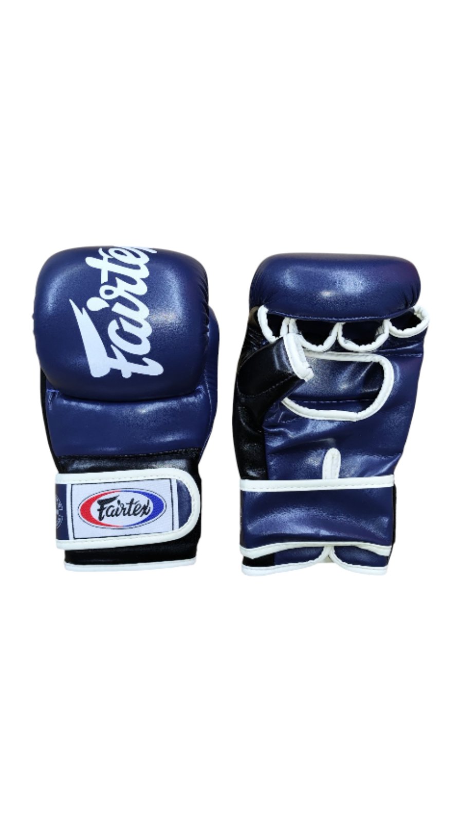 FAIRTEX FGV18 Super Sparring Grappling Gloves (Navy Blue/Black)