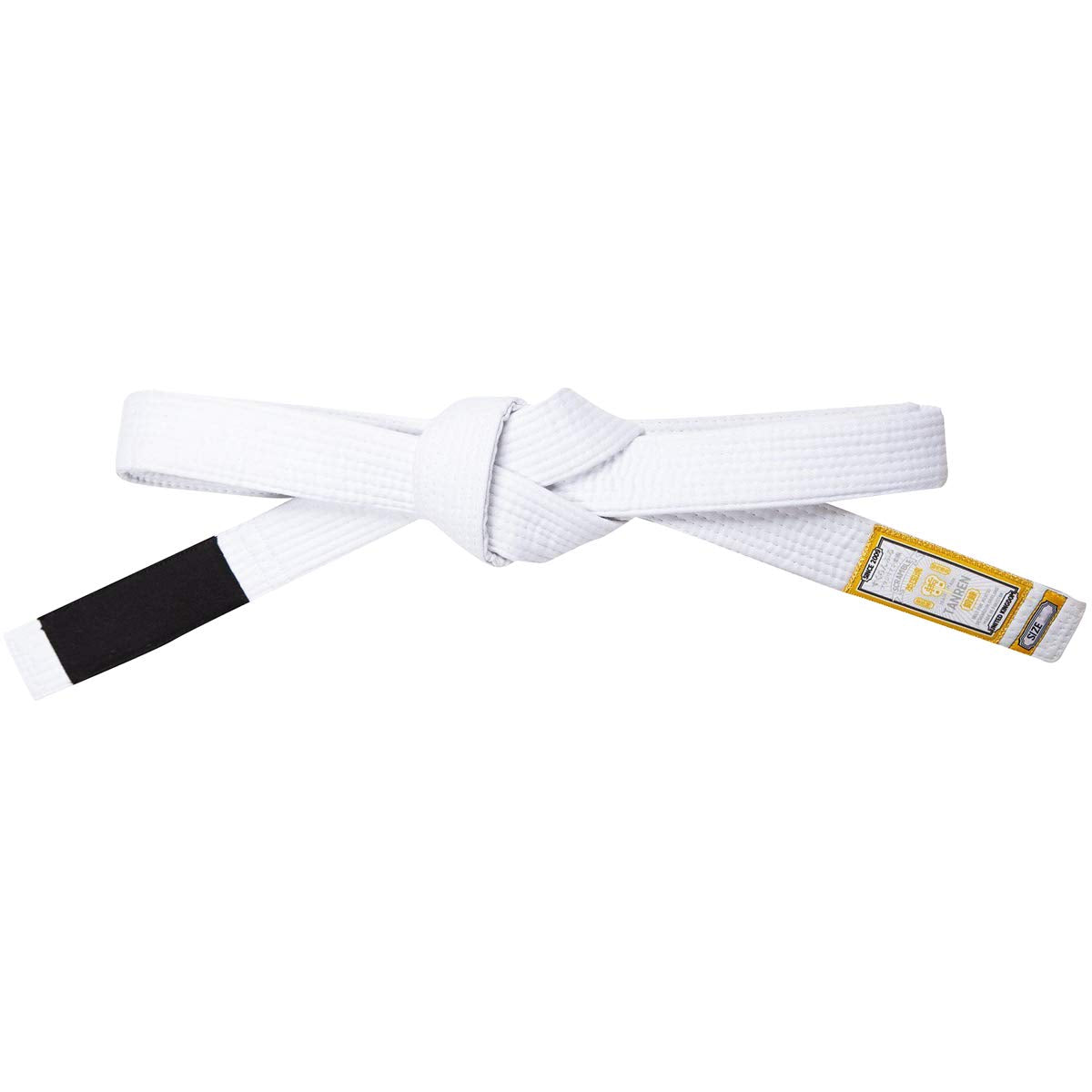 SCRAMBLE TANREN V4 BJJ BELT – WHITE
