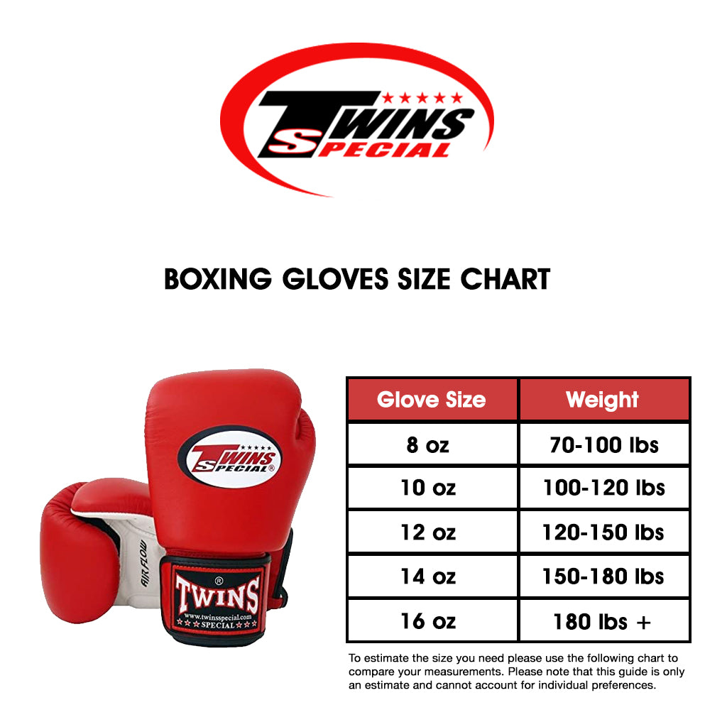 Twins Special BGVLA2 Airflow Boxing Gloves [Black/Maroon]