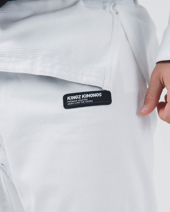 KINGZ Kore 2.0 BJJ Gi - White