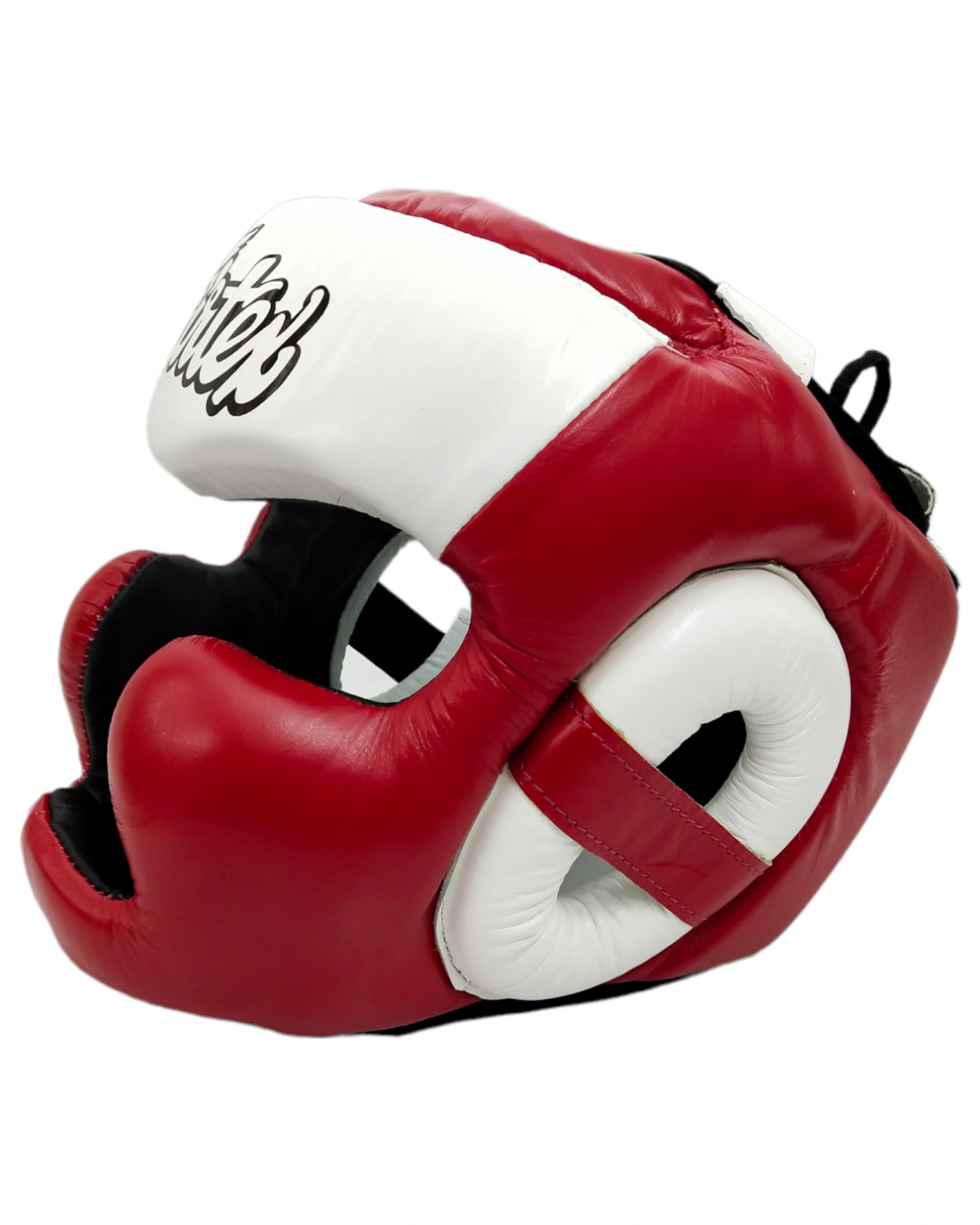 FAIRTEX HG13 Full Coverage Headgear Red/White