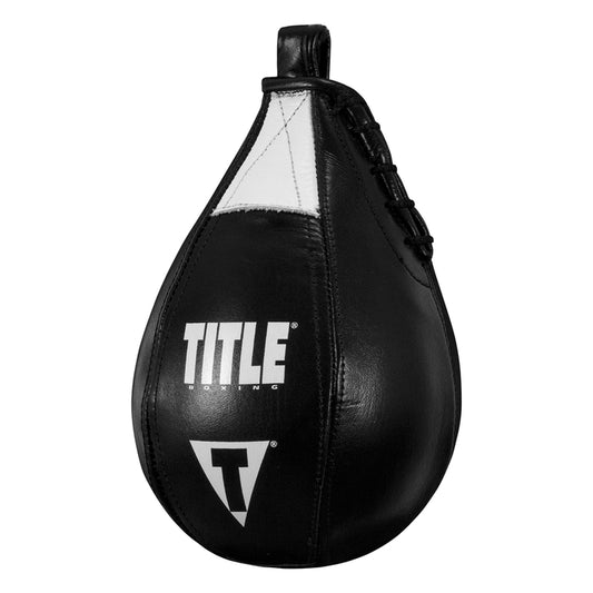 TITLE Boxing Leather Speed Bag