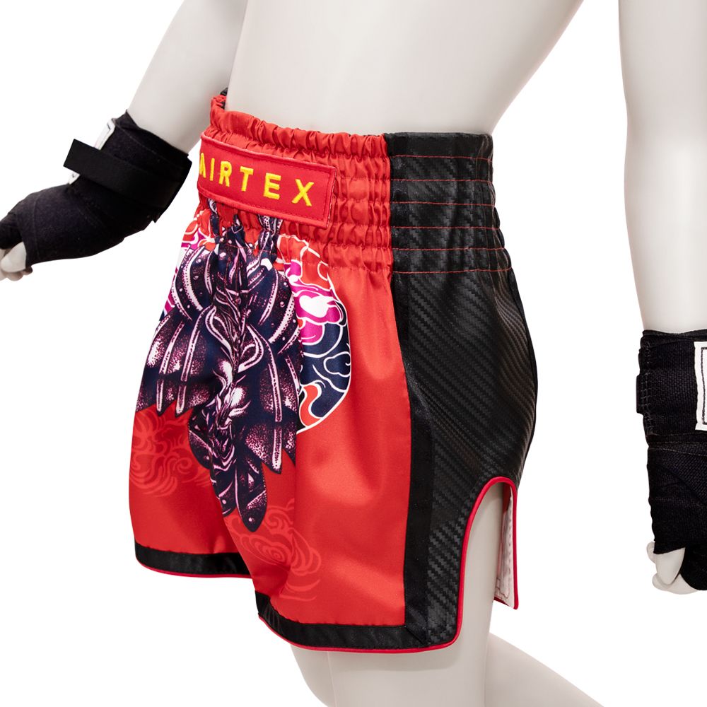 Fairtex Muaythai Shorts for KIDS - BSK2108 "Silent Warrior"