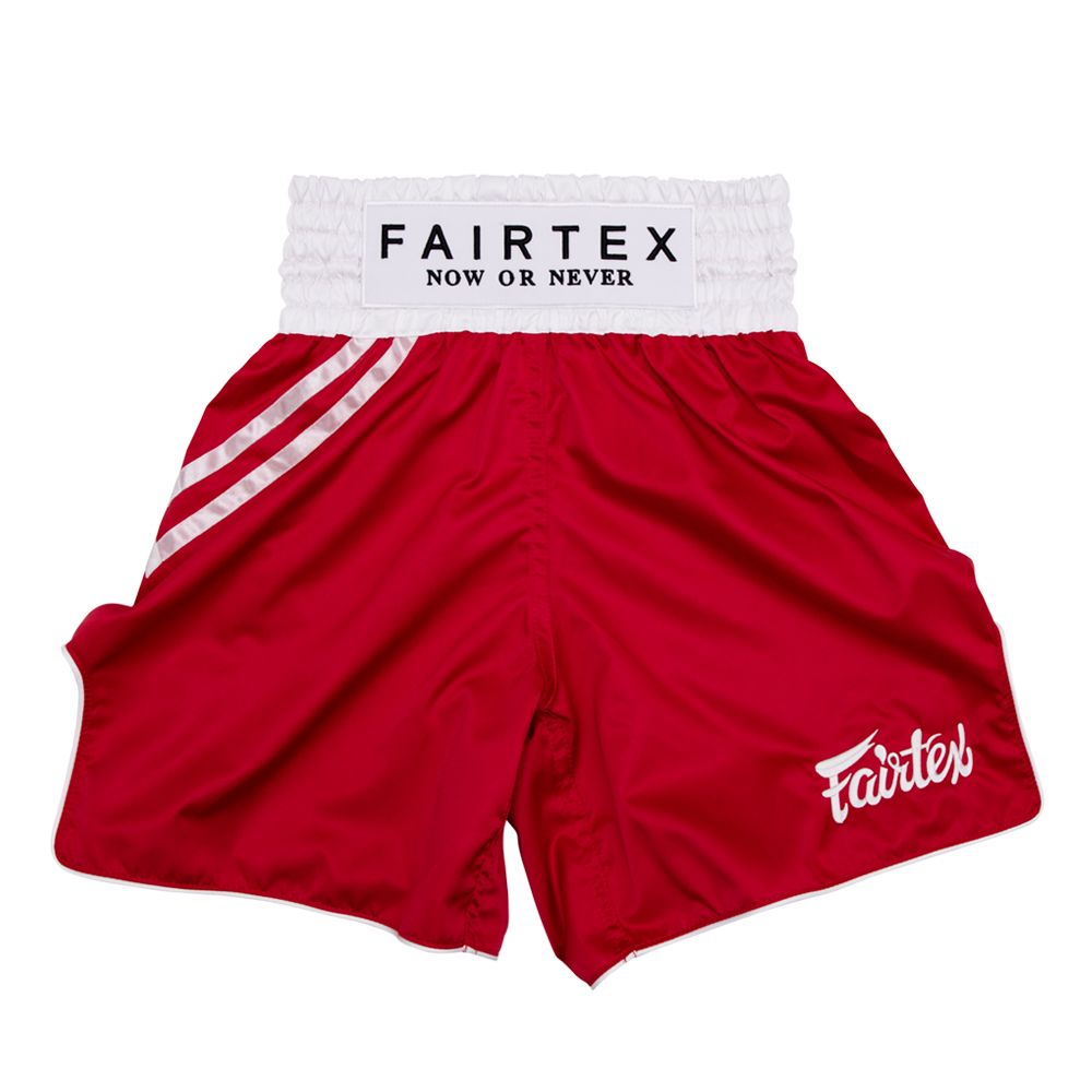 FAIRTEX BOXING TRUNKS - BT2008 "CLASSIC RED"