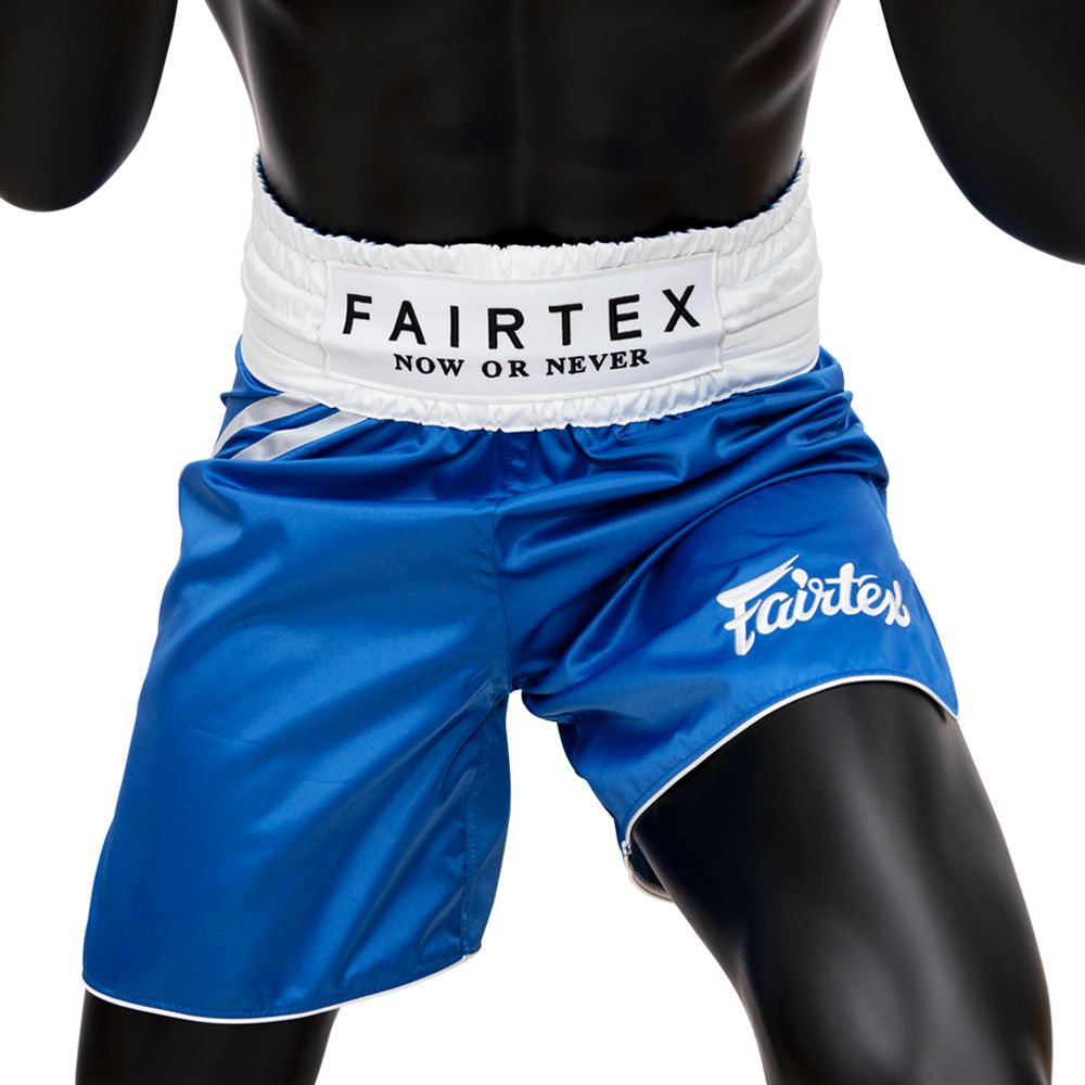 Fairtex Boxing Trunks - BT2009 "Classic Blue"