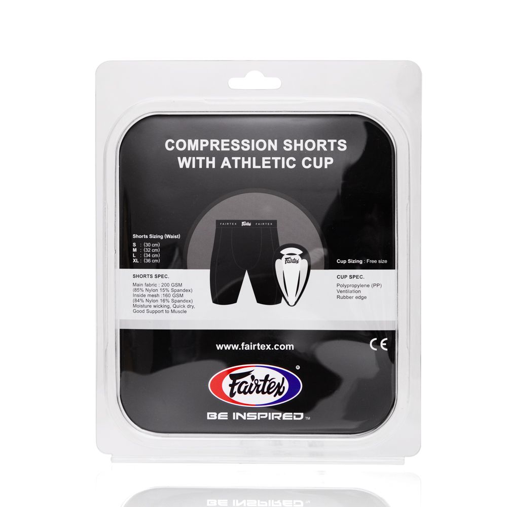 FAIRTEX GC3 Compression Shorts with Athletic Cup