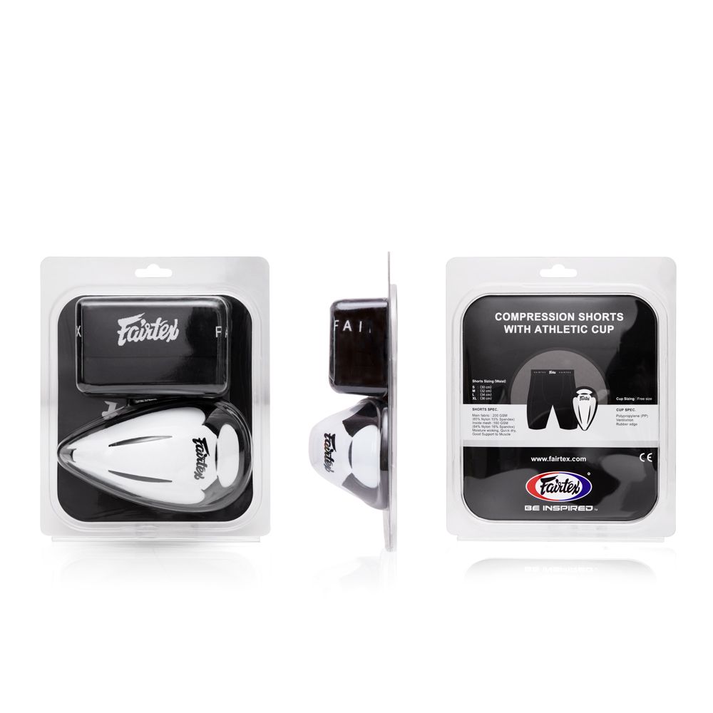 FAIRTEX GC3 Compression Shorts with Athletic Cup