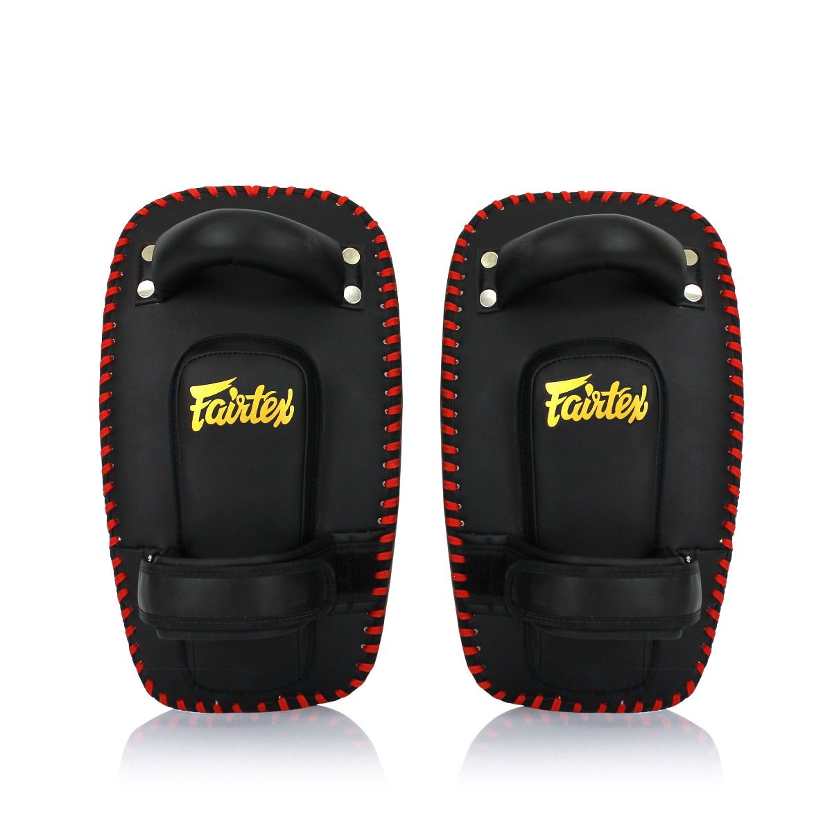 FAIRTEX KPLC6 Light Weight Thai Kick Pads Black/Gold