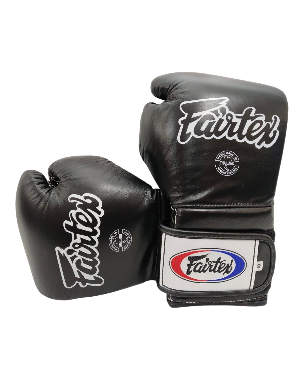 FAIRTEX BGV9 Boxing Gloves [Black/Black Piping]