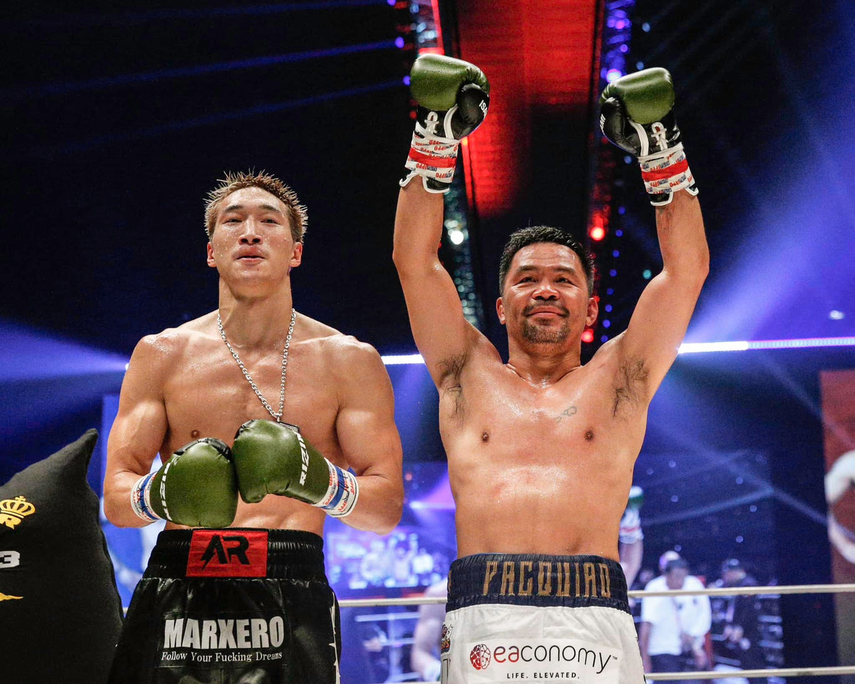 Phufo Rukiya Rukiya Anpo batters Manny Pacquiao in exhibition that ends in draw by ...