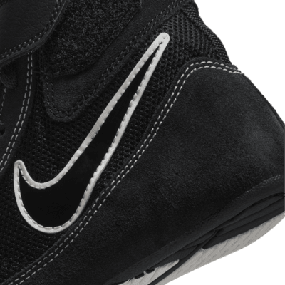 Nike Speedsweep VII Wrestling Shoes [Black/Black-White]