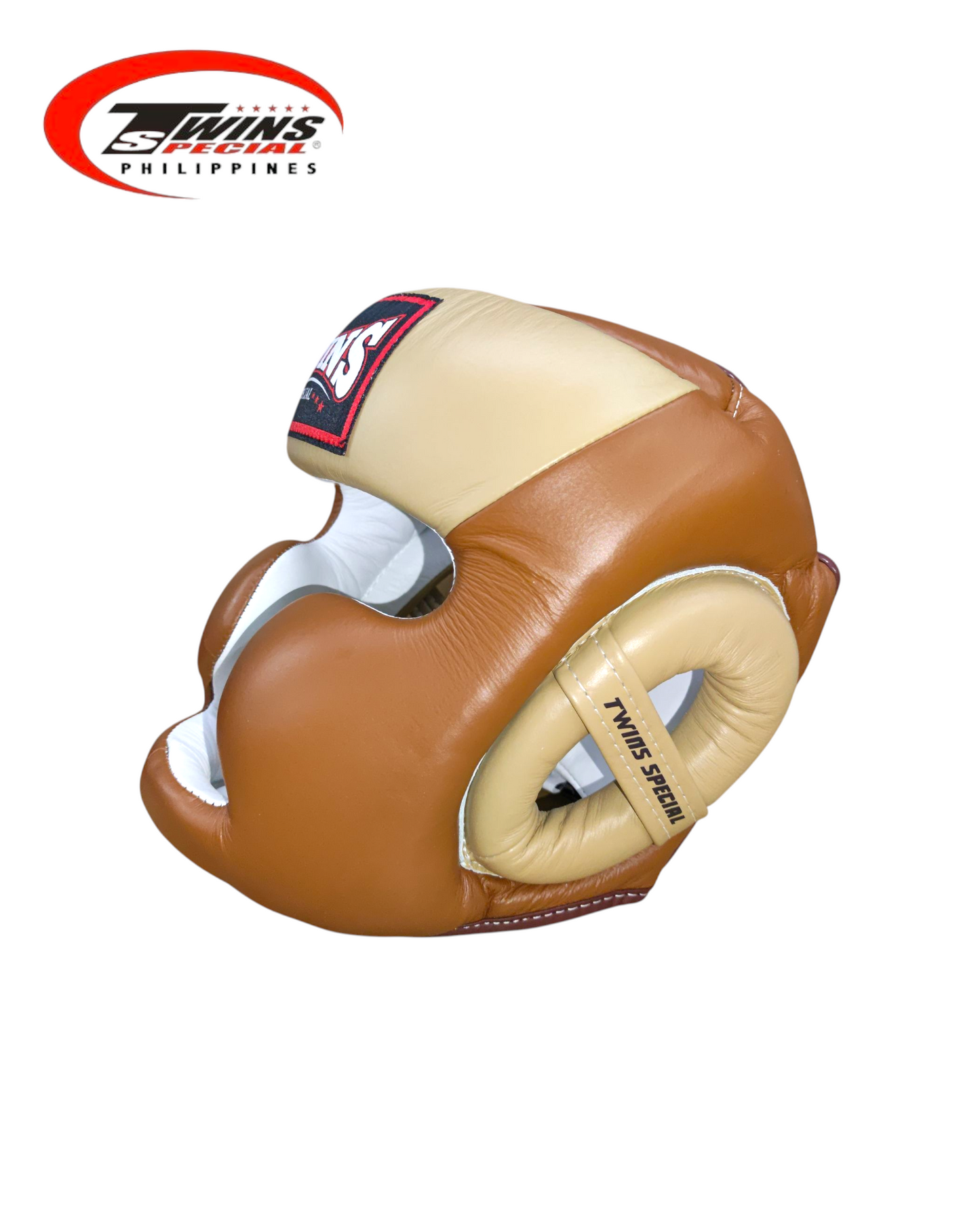 TWINS SPECIAL HGL6 Boxing Headgear Two Tone [Brown/Latte]