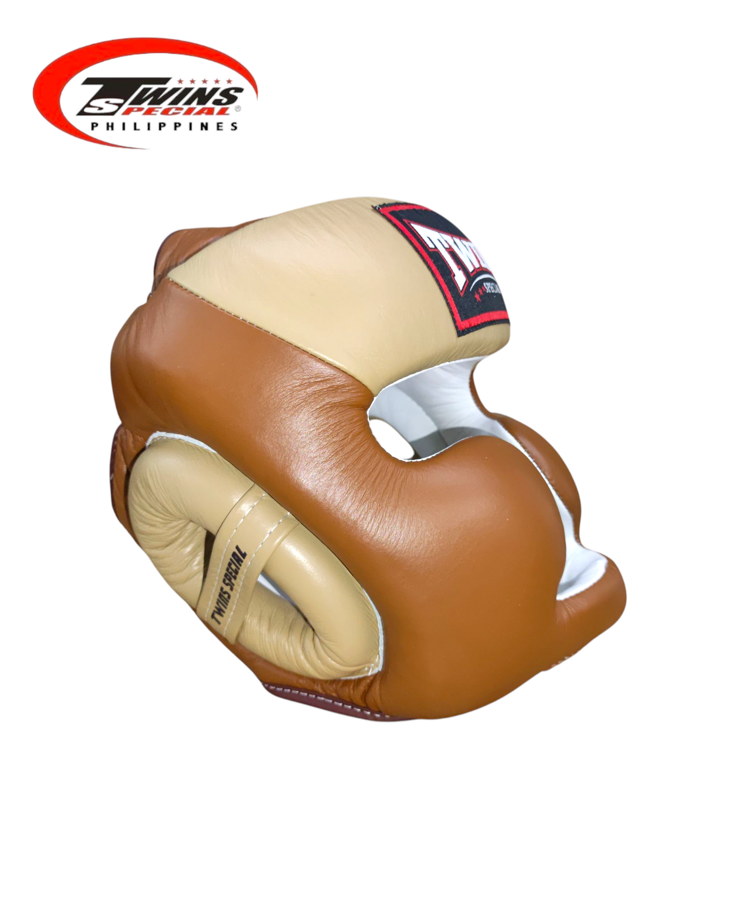 TWINS SPECIAL HGL6 Boxing Headgear Two Tone [Brown/Latte]