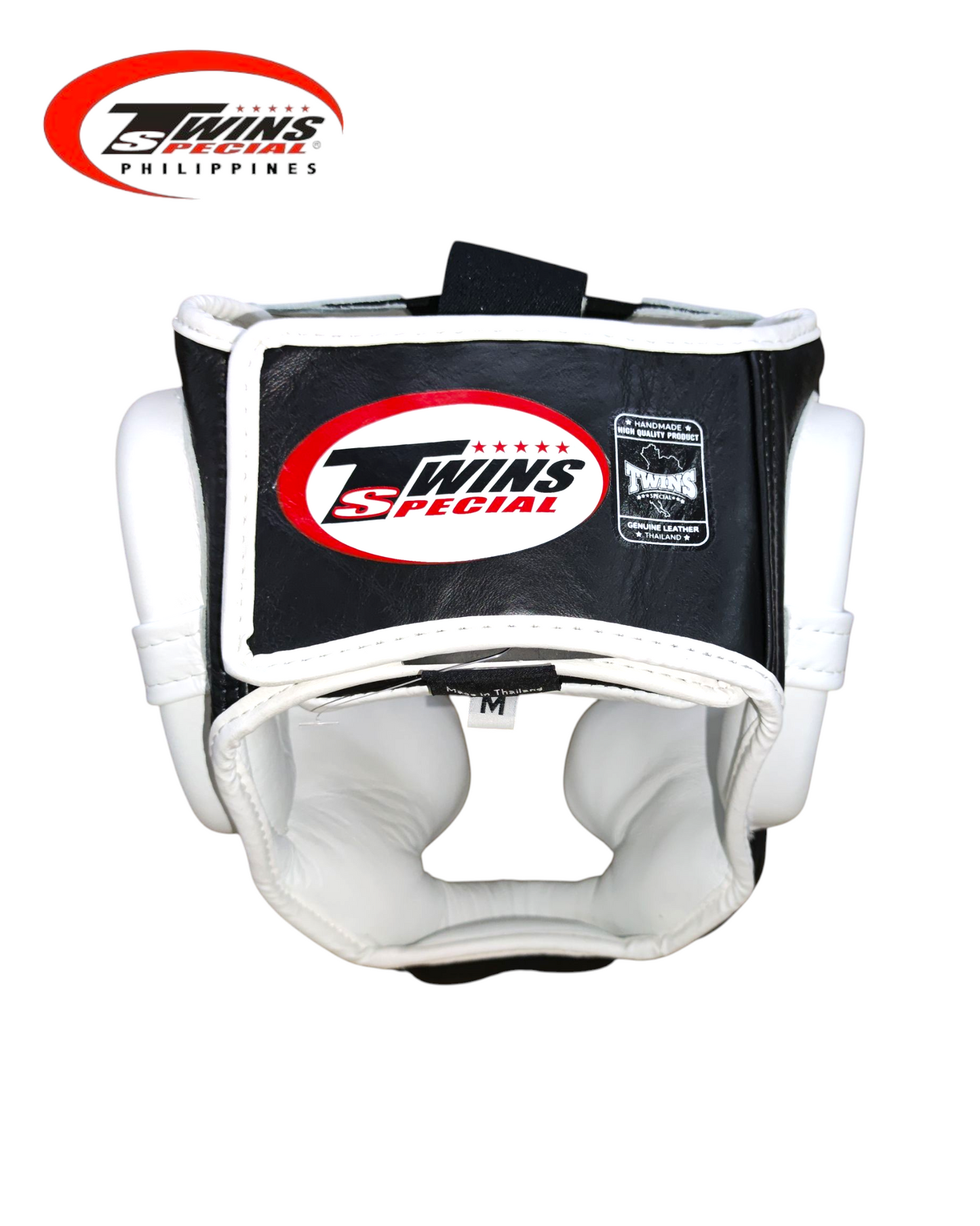 TWINS SPECIAL HGL6 Boxing Headgear Two Tone [Black/White]