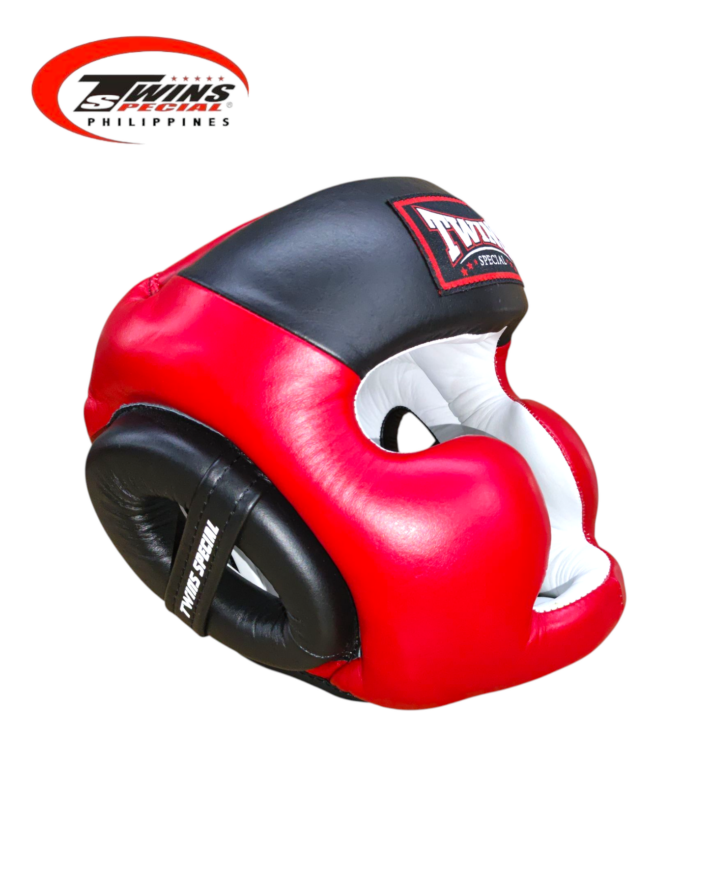 TWINS SPECIAL HGL6 Boxing Headgear Two Tone [Red/Black]