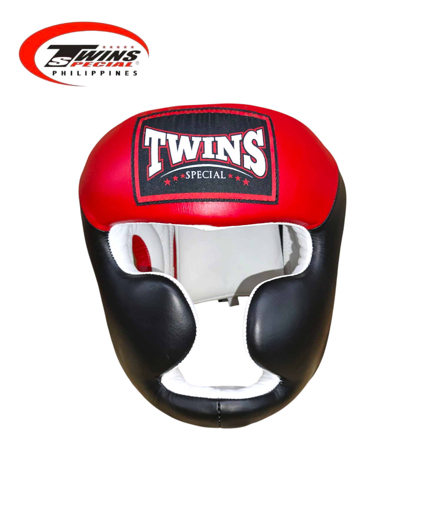 TWINS SPECIAL HGL6 Boxing Headgear Two Tone [Black/Red]