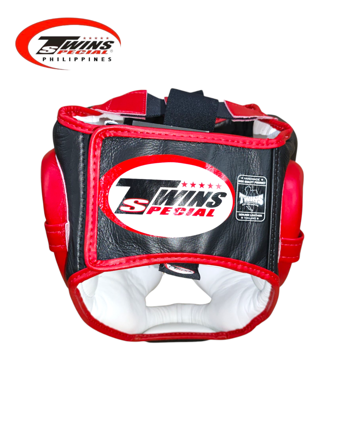 TWINS SPECIAL HGL6 Boxing Headgear Two Tone [Black/Red]