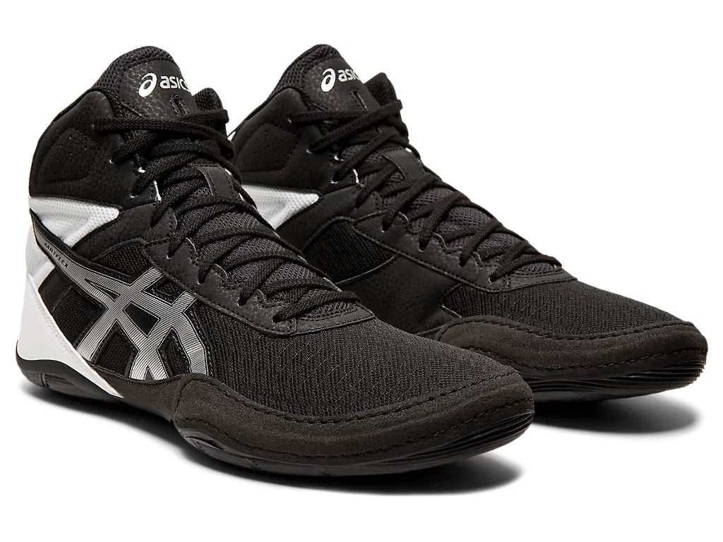 ASICS Wrestling Shoes Matflex 6 Black White Silver