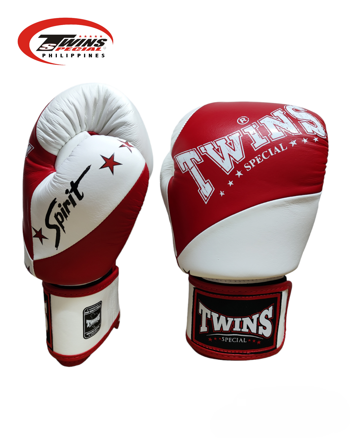 TWINS SPECIAL Fancy  Boxing Gloves Spirit [Red/White]