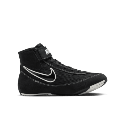 Nike Speedsweep VII Wrestling Shoes [Black/Black-White]