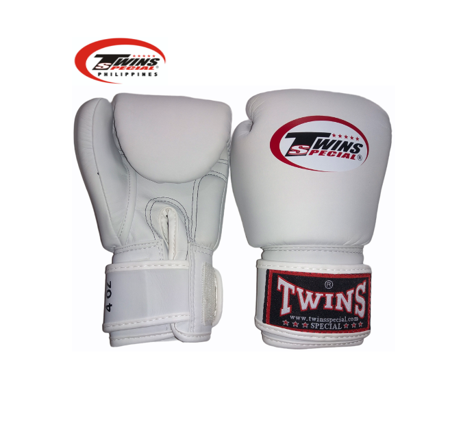 Twins Special High Quality Synthetic Leather KIDS Boxing Gloves [White]