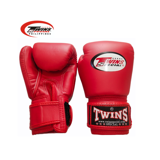 Twins Special High Quality Synthetic Leather KIDS Boxing Gloves [Red]