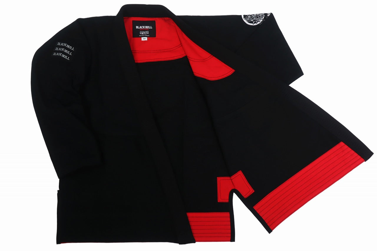 BULL TERRIER BLACK BULL Jiu Jitsu Gi Light X 2.0 Black