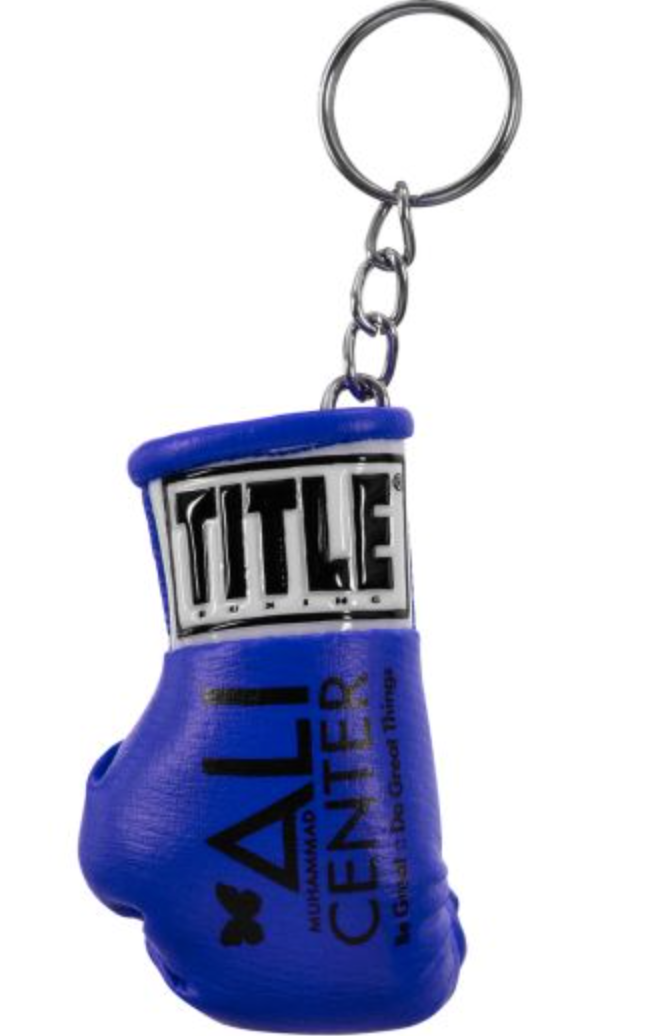 Title Ali Center Boxing Glove Key Rings