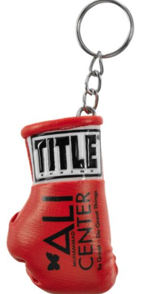 Title Ali Center Boxing Glove Key Rings