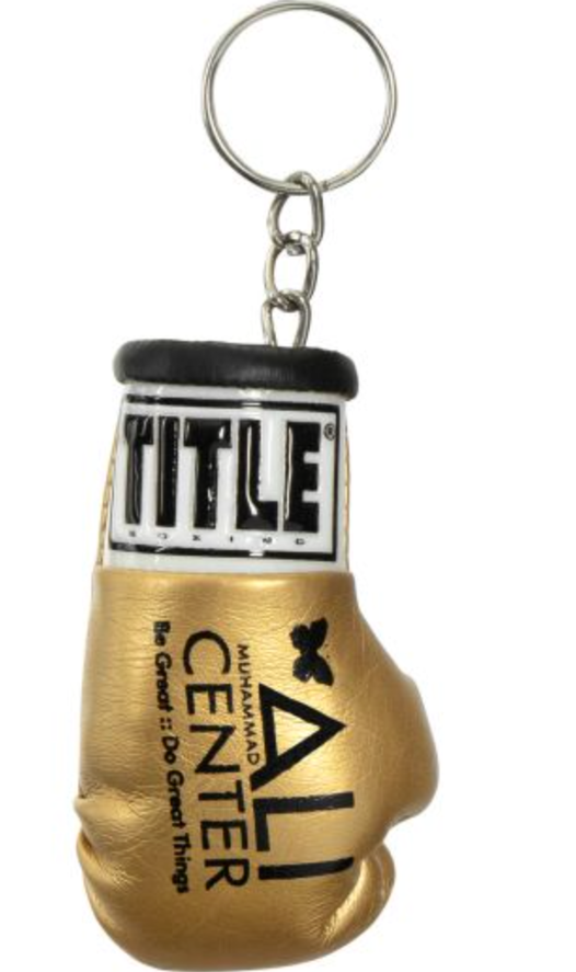 Title Ali Center Boxing Glove Key Rings