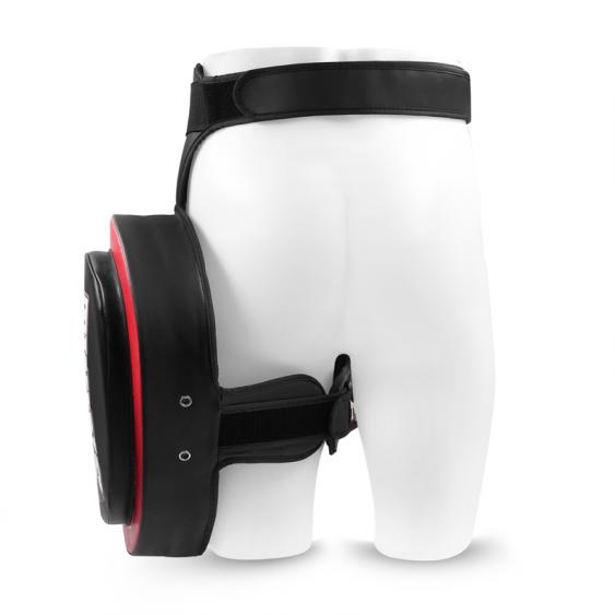 TWINS SPECIAL TTS2 THIGH PROTECTOR BLACK/RED