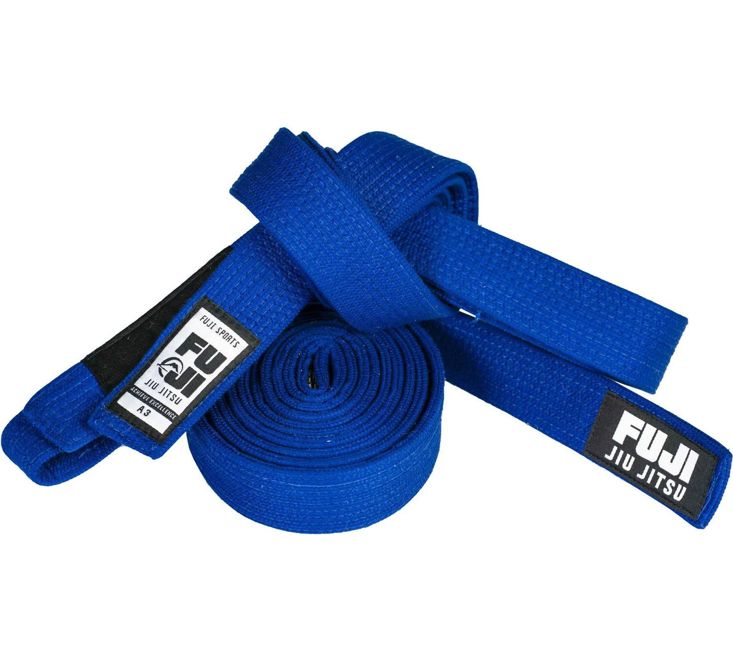 FUJI PREMIUM PEARL WEAVE BJJ BELT [BLUE]