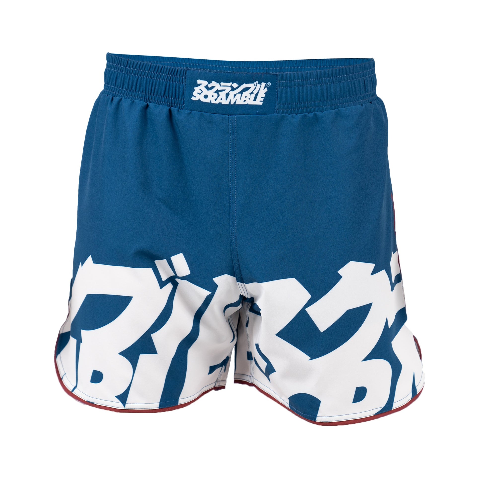 SCRAMBLE BAKA shorts BLUE