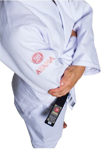 ATAMA WHITE COLLAB WOMEN BJJ KIMONO