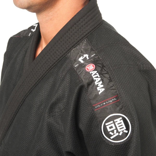 ATAMA BLACK ULTRA LIGHT 3.0 BJJ KIMONO