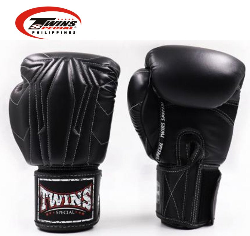 Twins Special WEB WEAVER Stitched Gloves [BLACK]