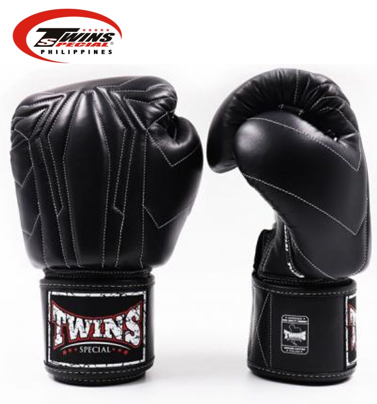 Twins Special WEB WEAVER Stitched Gloves [BLACK]