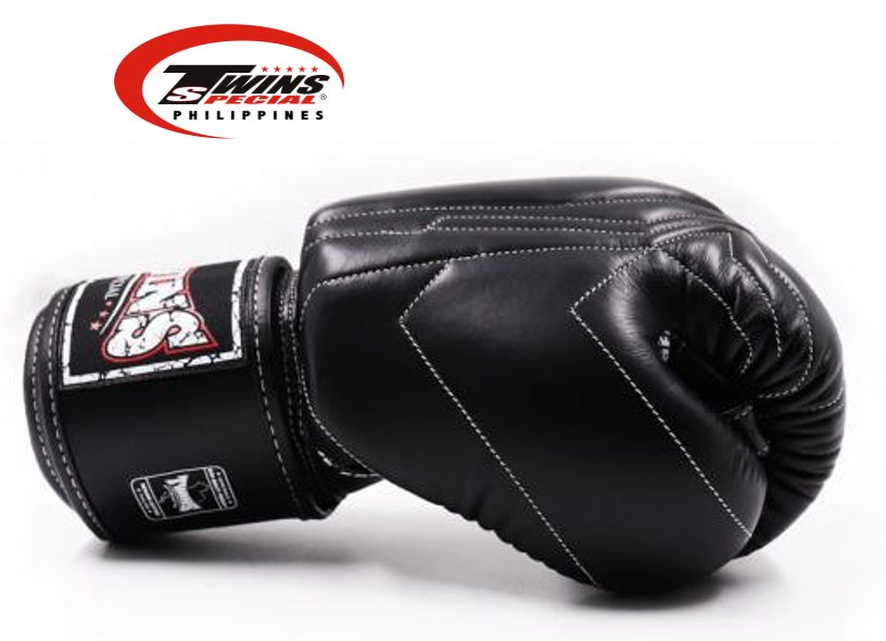 Twins Special WEB WEAVER Stitched Gloves [BLACK]