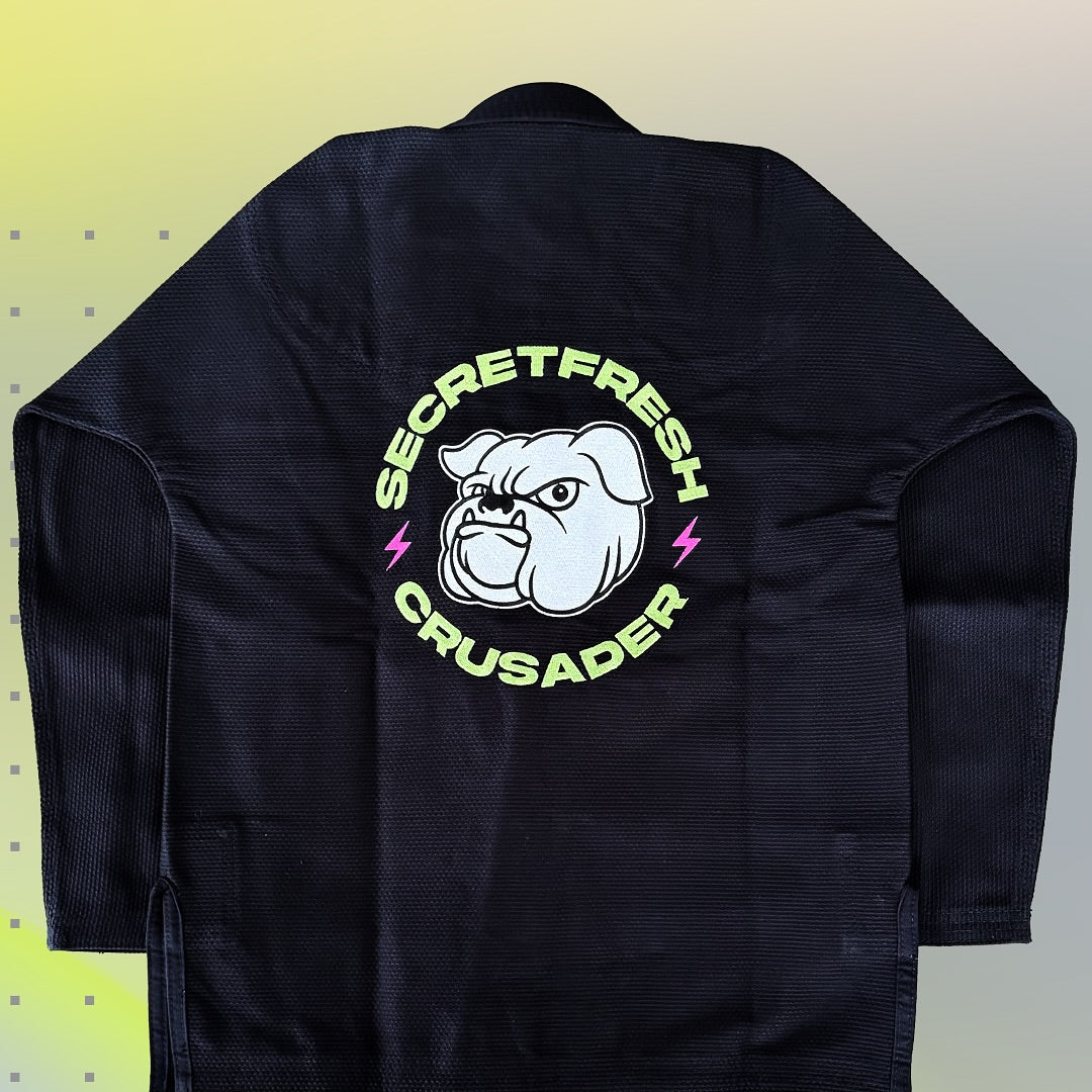 CRUSADER X SECRET FRESH (KIDS) BJJ GI (Black)