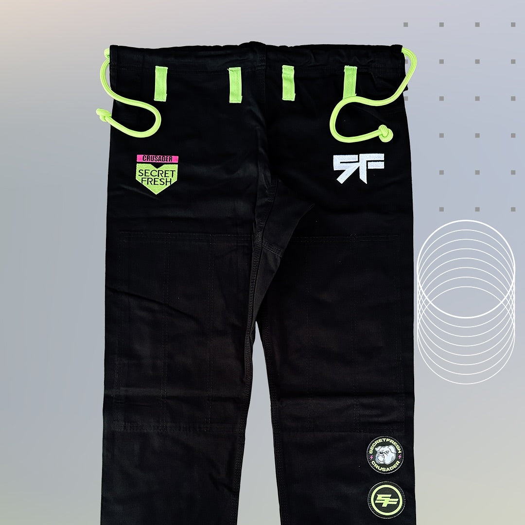 CRUSADER X SECRET FRESH BJJ GI (Black)