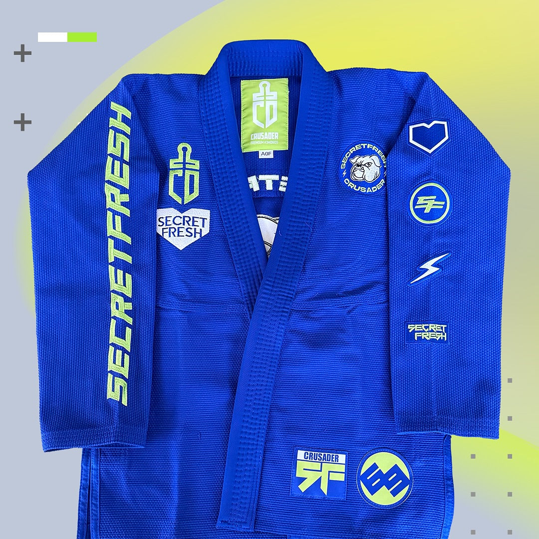 CRUSADER X SECRET FRESH BJJ GI (Blue)