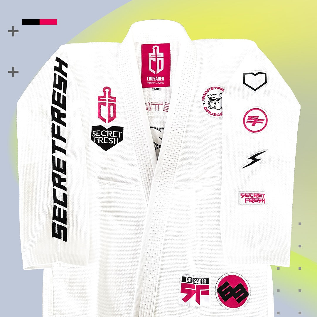 CRUSADER X SECRET FRESH (KIDS) BJJ GI (White)