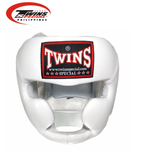 TWINS SPECIAL Boxing / Muaythai Headgear [White]