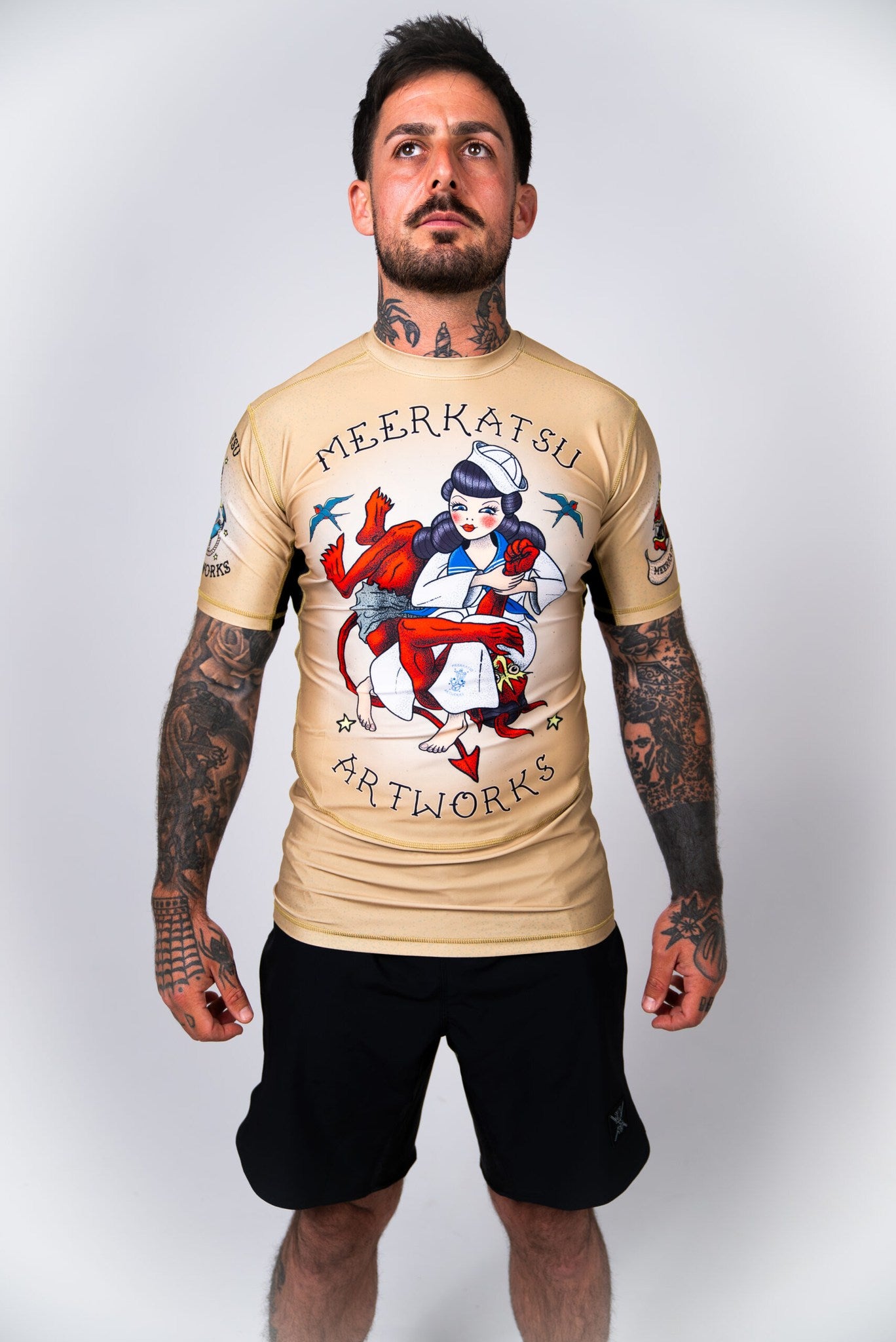 Meerkatsu Old School V2 Rashguard