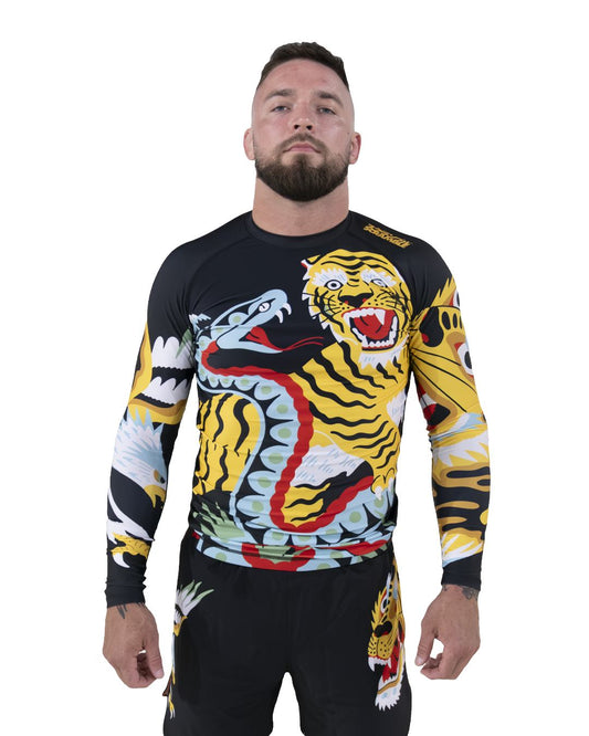 SCRAMBLE Sukajan Long Sleeve Rashguard