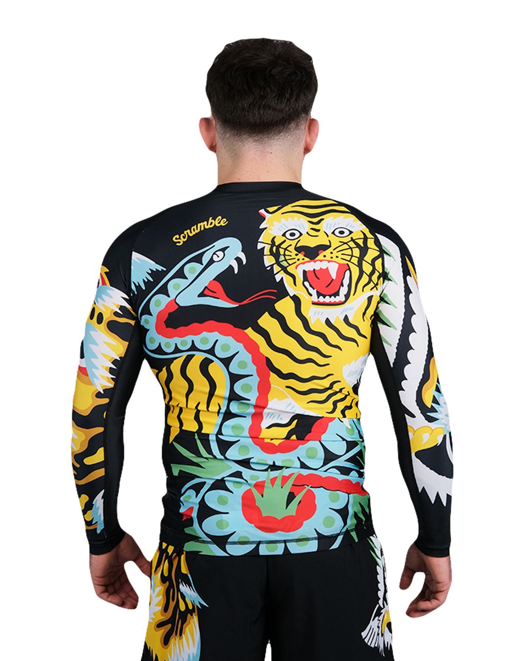 SCRAMBLE Sukajan Long Sleeve Rashguard