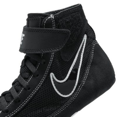 Nike Speedsweep VII Wrestling Shoes [Black/Black-White]